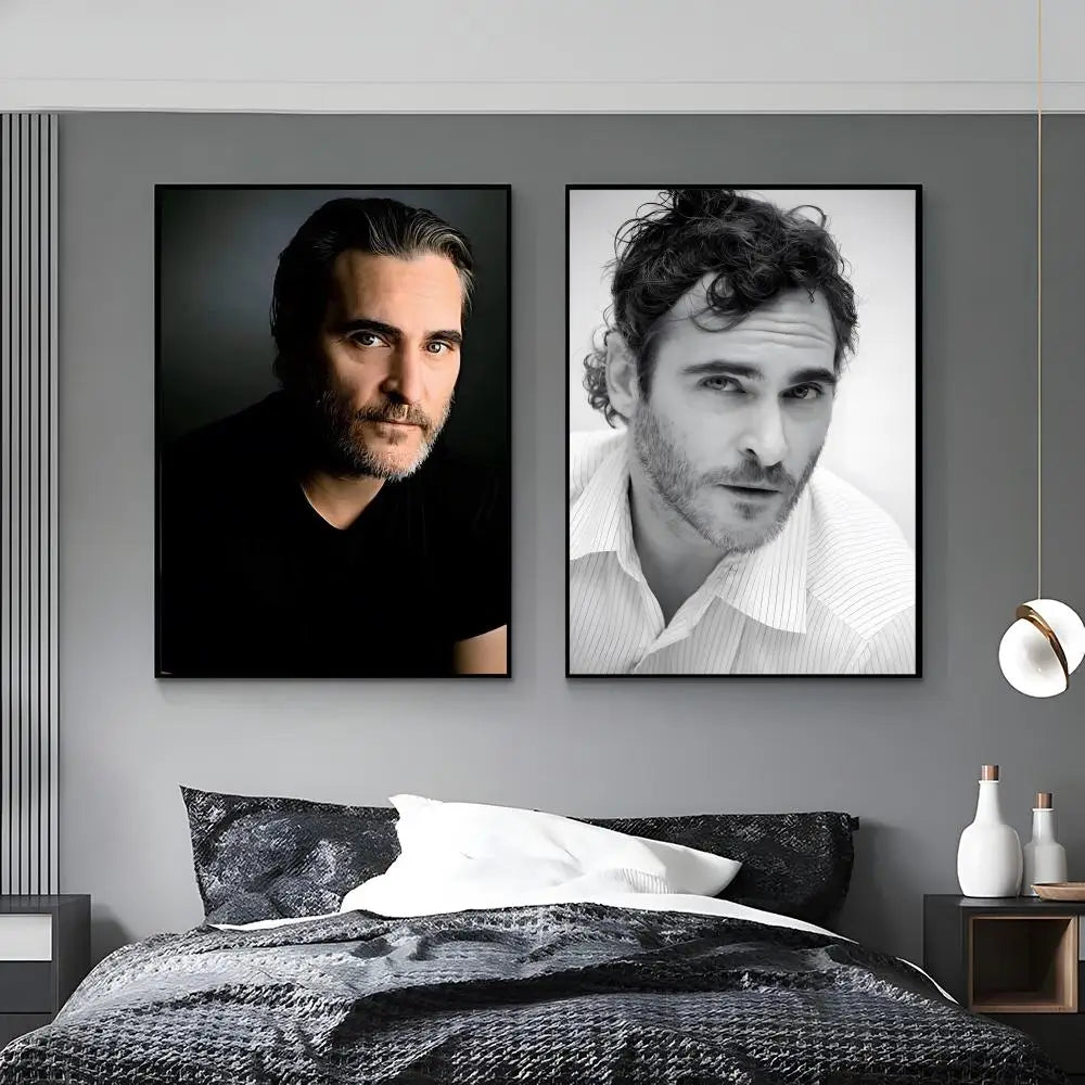 Joaquin Phoenix HD Wall Poster | Waterproof Sticky Art Print Wall Art Poster Axl