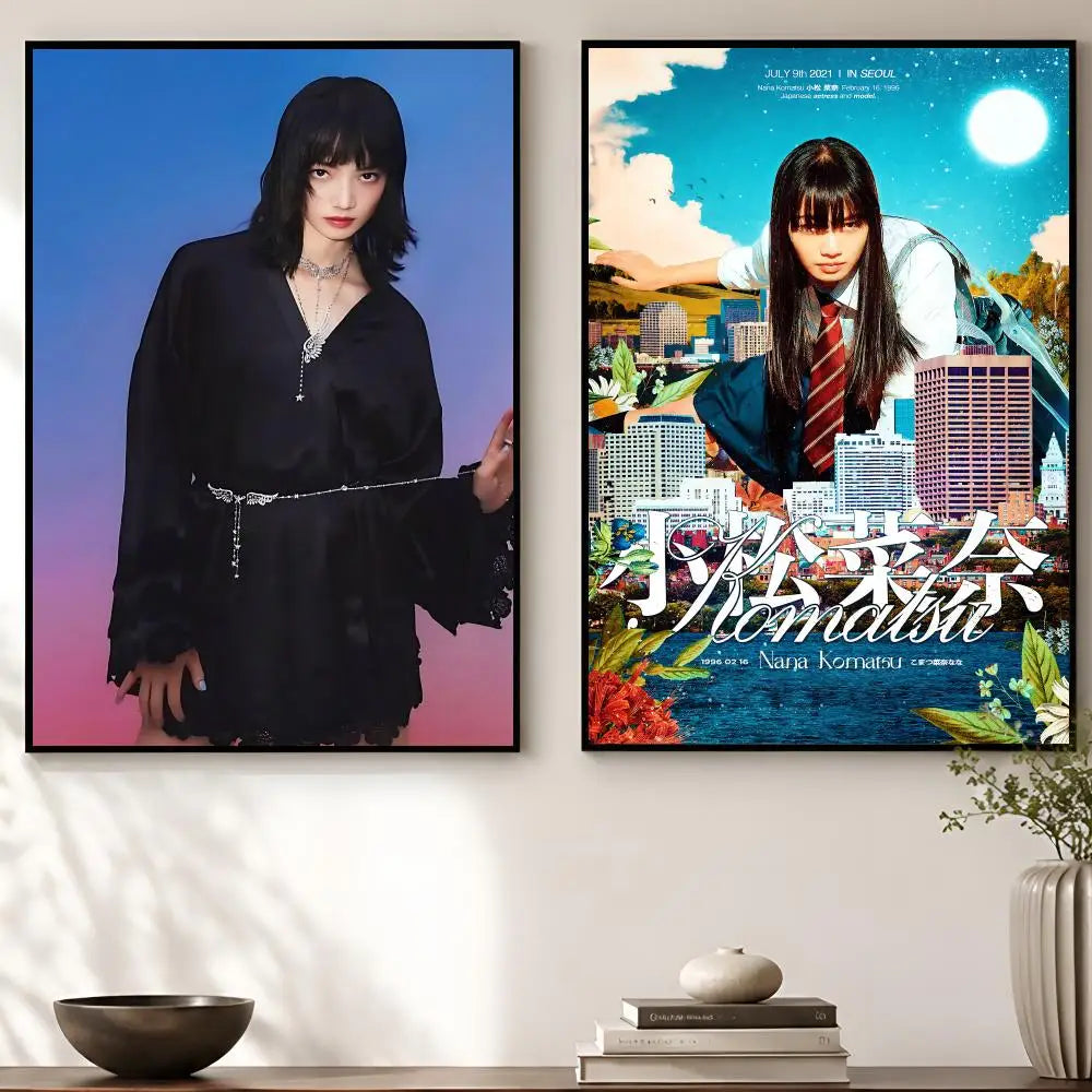 Nana Komatsu Anime Poster – HD Self-Adhesive Wall Art Decor Anime Wall Poster Axl