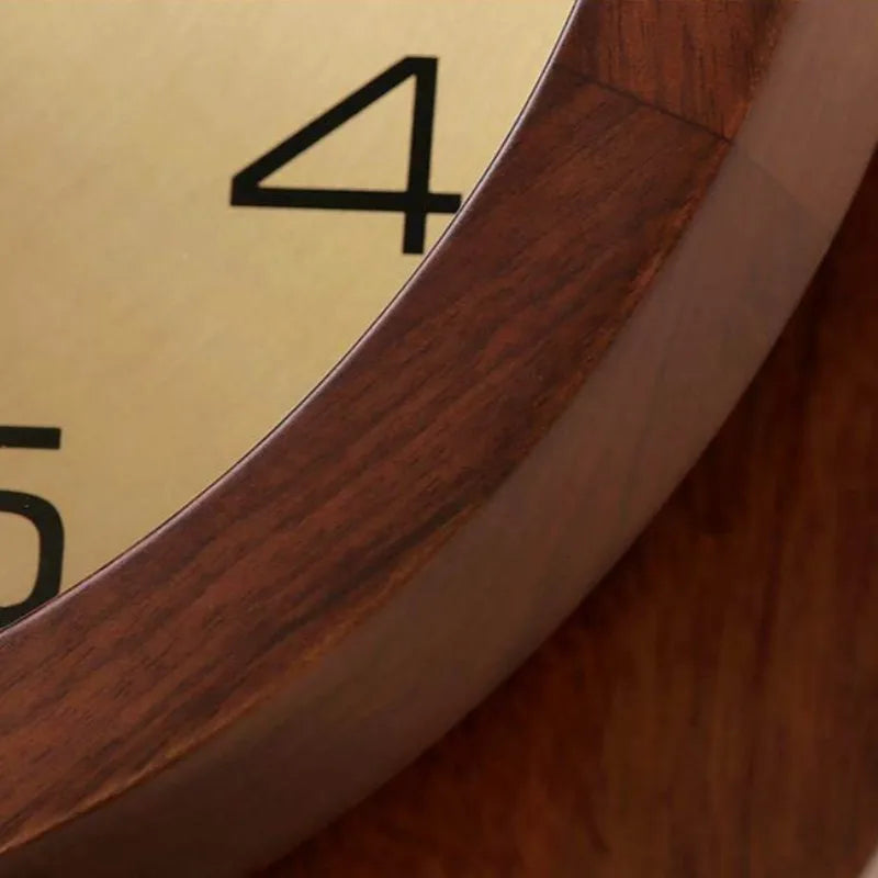 Modern Wood Pendulum Wall Clock – Silent Minimalist Decor Pendulum Wall Clock Axl