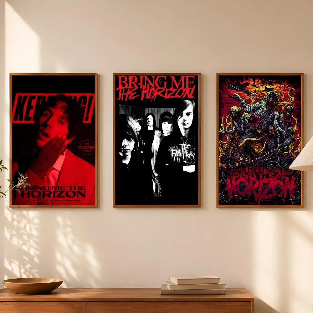 Bring Me The Horizon Self-Stick HD PVC Wall Art Poster Wall Art Poster Axl