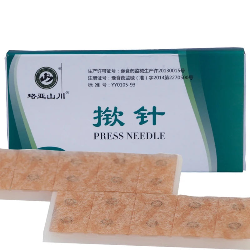 100 Pcs Disposable Auricular Press Needles – Ear Acupressure Set Auricular Press Needles Axl