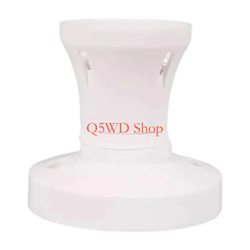 E27 Screw Ceiling Lamp Holder – Heat Resistant Bulb Adapter Lamp Socket Adapter Axl White CN