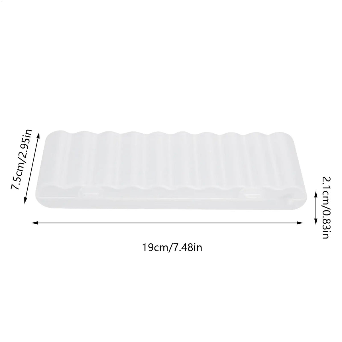10-Cell 18650 Battery Organizer Storage Box | Protective Case Battery Storage Box Axl