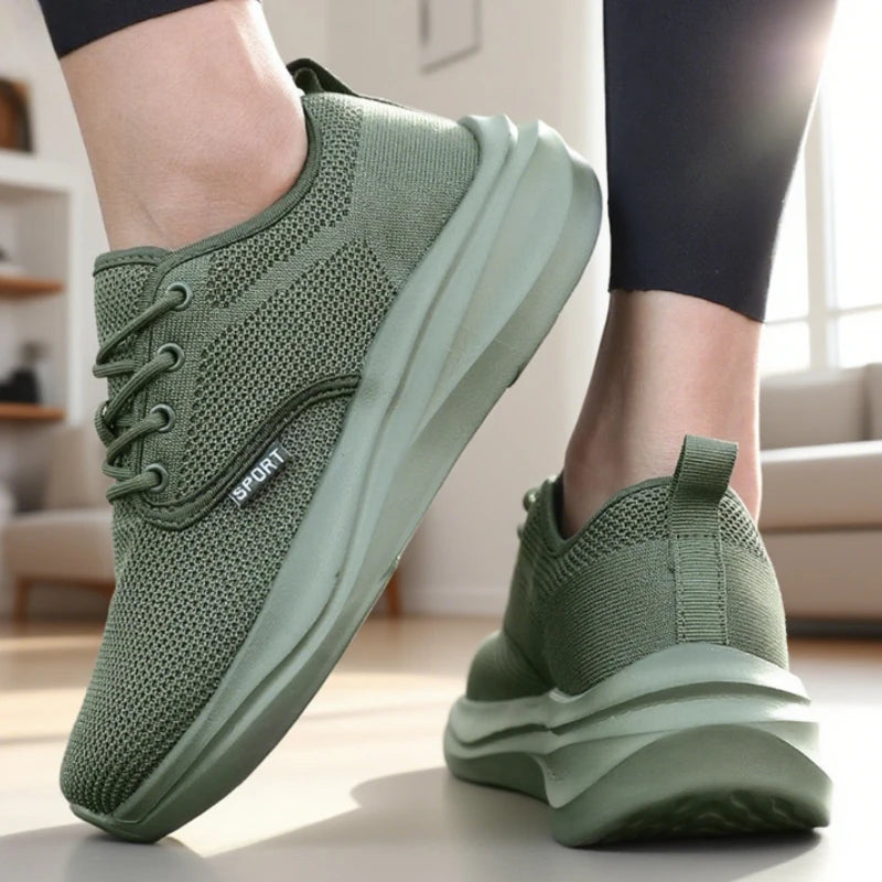 Women's Breathable Mesh Wide Toe Fitness Sneakers | ZULIWAGN Women's Sneakers Axl