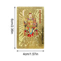 2026 Year of the Horse Tai Sui Card – Gold Lucky Keepsake Cultural Keepsake Card Axl As show