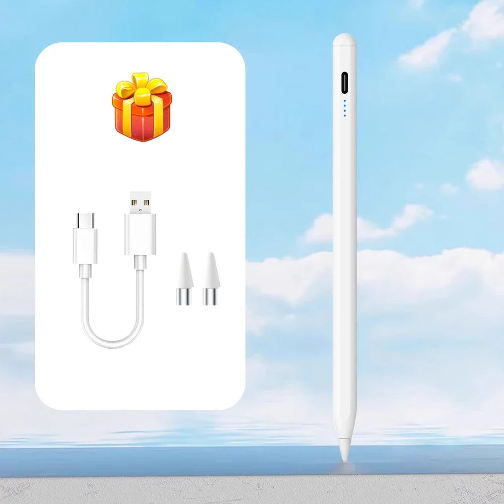 Universal Active Stylus Pen for Android & Windows Tablets Tablet Stylus Pen Axl White
