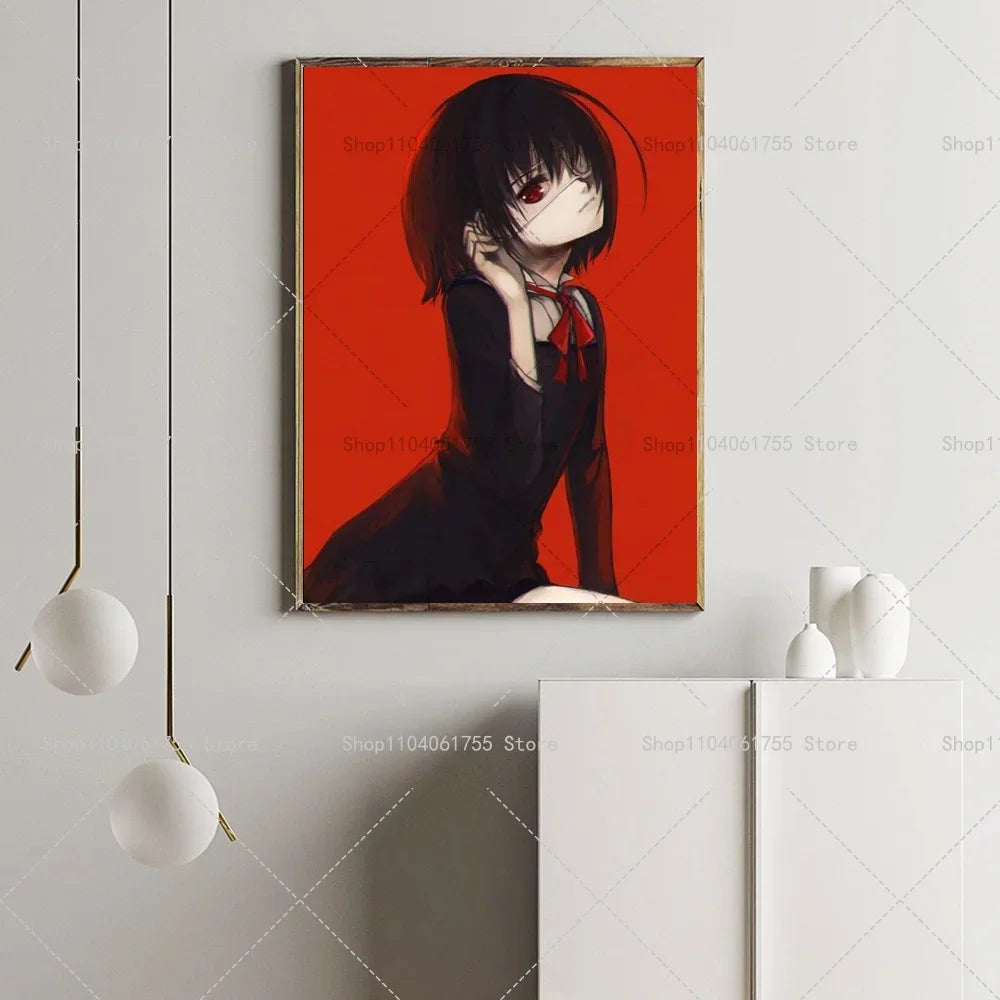 Japanese Horror Anime Another Wall Poster – Waterproof Sticker Wall Art Poster Axl