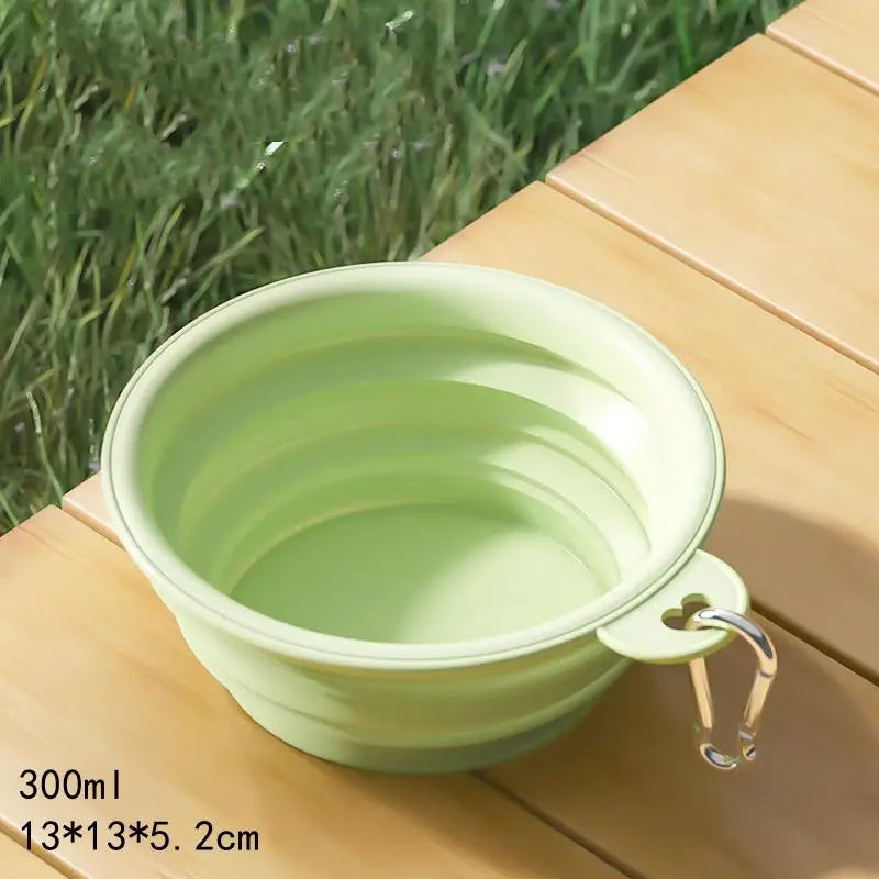 Collapsible Silicone Pet Bowl – Portable Dog & Cat Travel Bowl Collapsible Pet Bowl Axl A1