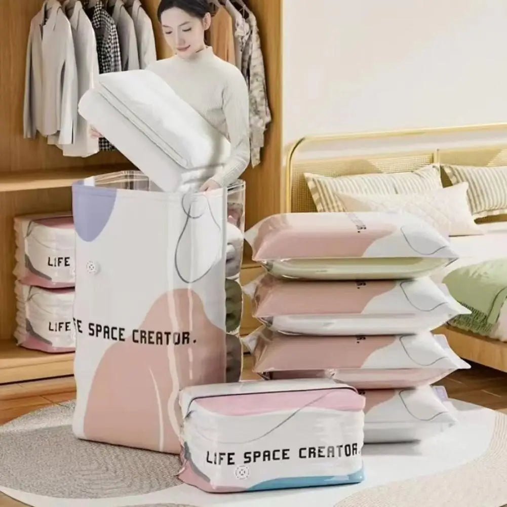 No-Pump Vacuum Storage Bags – Clothes, Comforters & Blankets Vacuum Storage Bags Axl