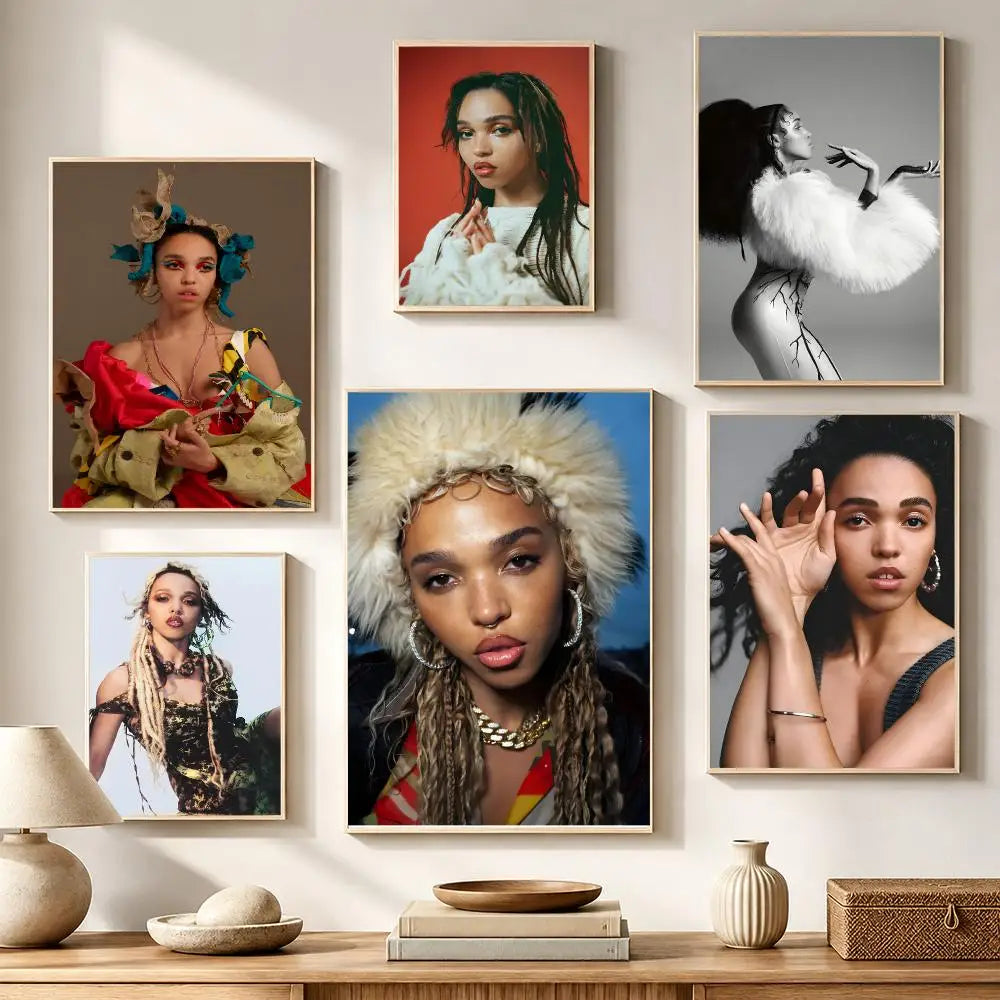 FKA Twigs HD Waterproof Poster Sticker | Wall & Home Décor Wall Poster Sticker Axl
