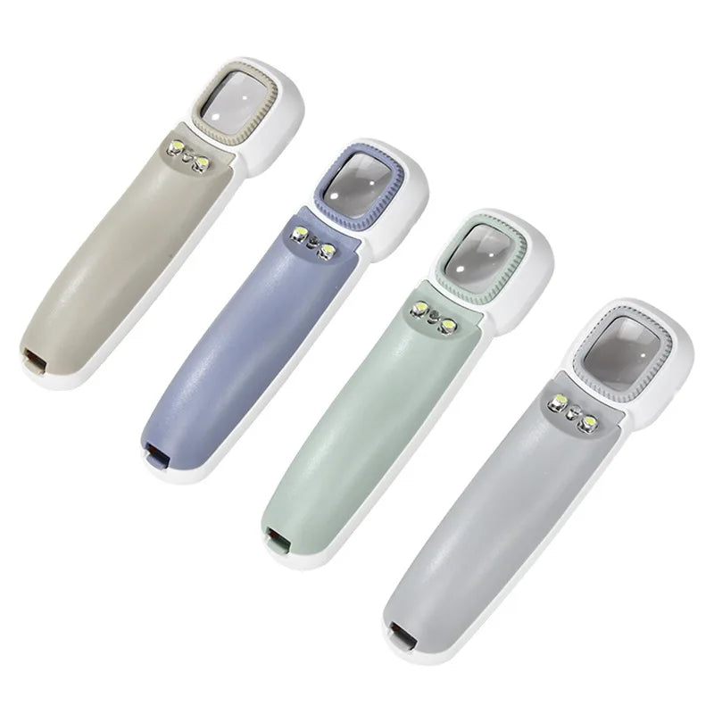 Handheld Magnifier 2 LED & UV Light – Jewelry & Currency Loupe Illuminated Magnifier Axl