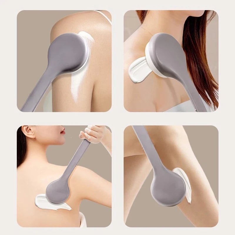Long Handle Lotion Applicator – Back & Body Sponge Brush Lotion Applicator Brush Axl