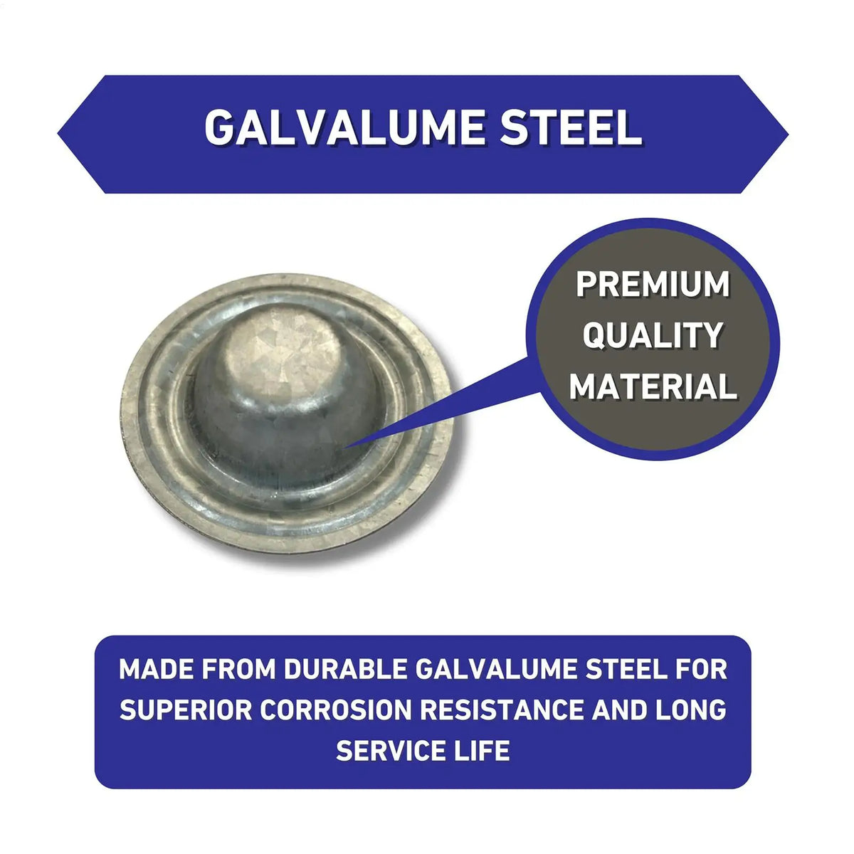 Stainless Steel Screw Cover Caps – Roof, Wood & Cabinets Screw Cover Caps Axl