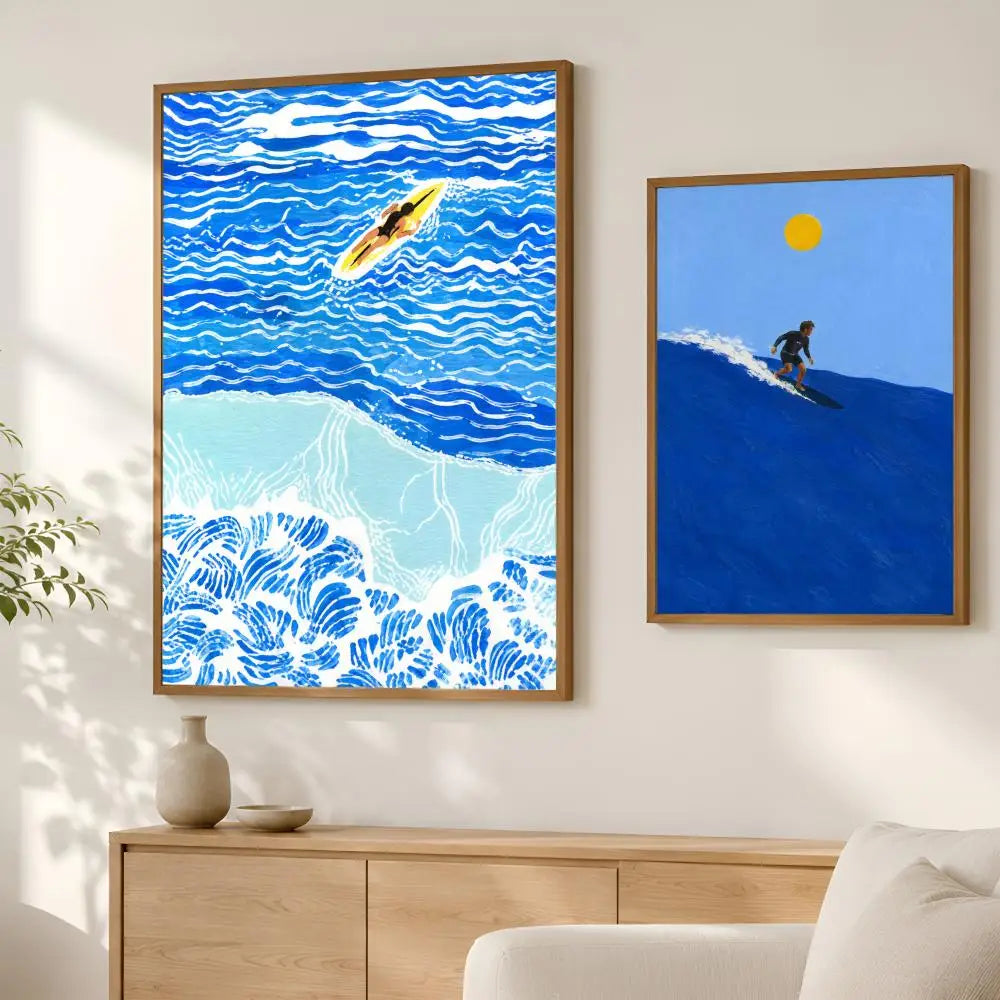 LA Dolce Vita Coast Aesthetic Wall Art Poster – Self-Stick Wall Art Poster Axl