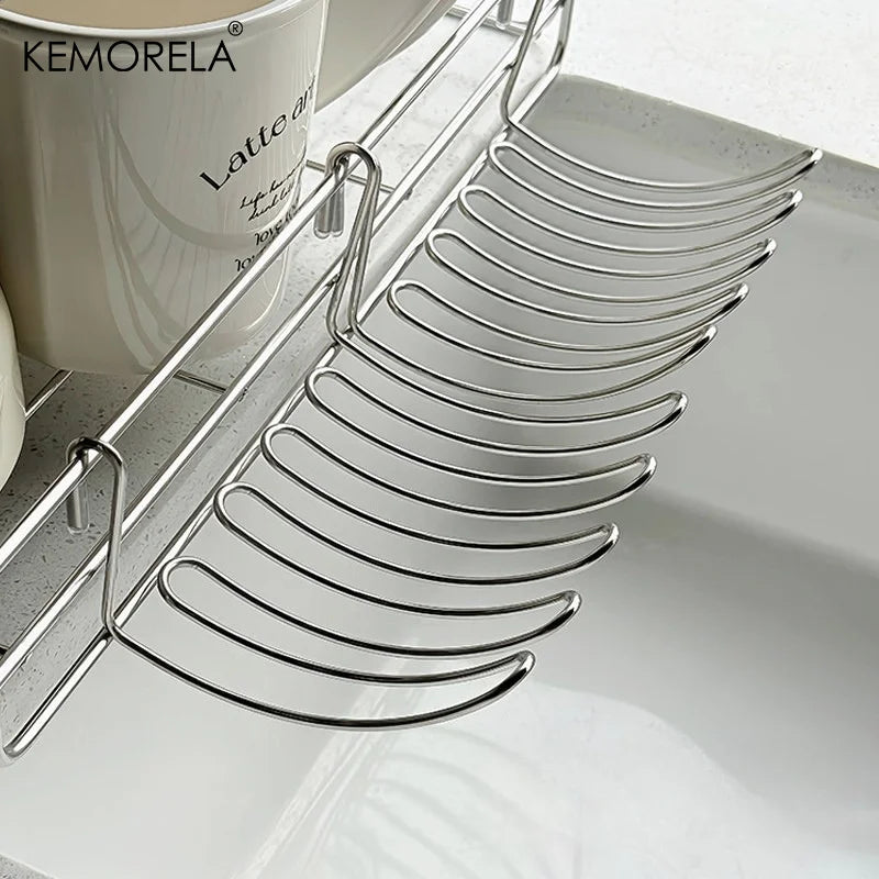 Stainless Steel Hanging Drain Basket – Kitchen Storage Rack Hanging Drain Basket Axl