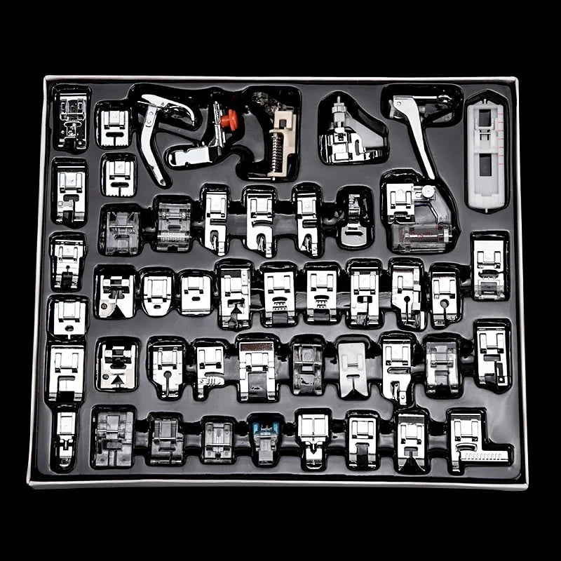 32-Piece Sewing Machine Presser Foot Kit – All-in-One Set Presser Foot Set Axl