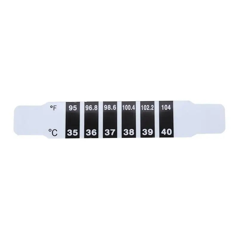 Baby Forehead Thermometer Strips – Reusable Flexible 5 or 10 Pack Baby Thermometer Strips Axl