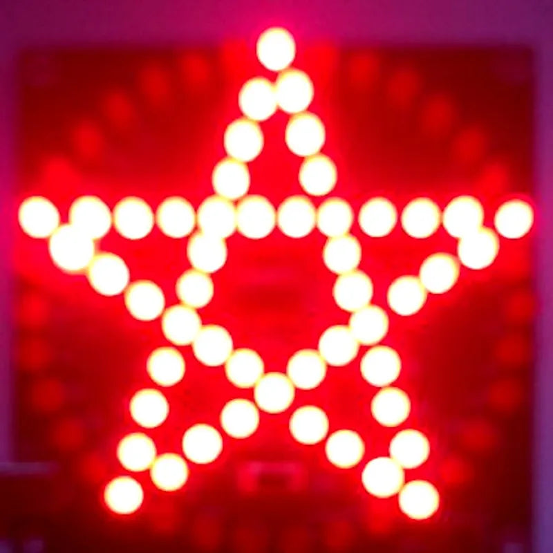 80 LED Star Flowing Light DIY Electronic Kit | Microcontroller DIY LED Kit Axl