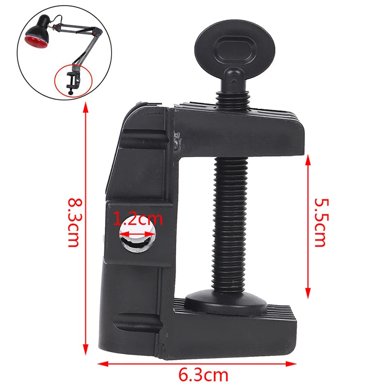 DIY Bracket Clamp Clip Mount Holder for Desk Lamp & Mic Stand Bracket Clamp Mount Axl Default Title