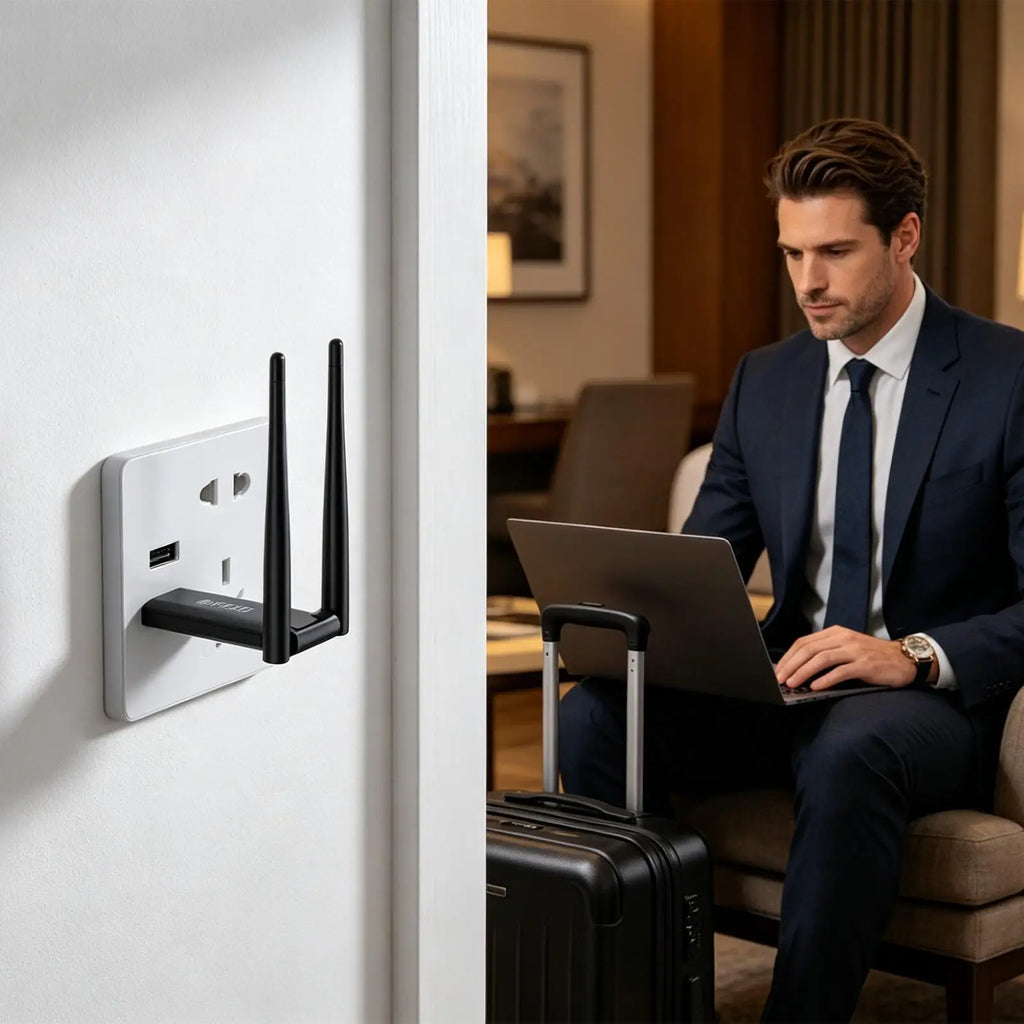 WiFi Booster Extender – Long Range Signal Amplifier for Home WiFi Signal Extender Axl