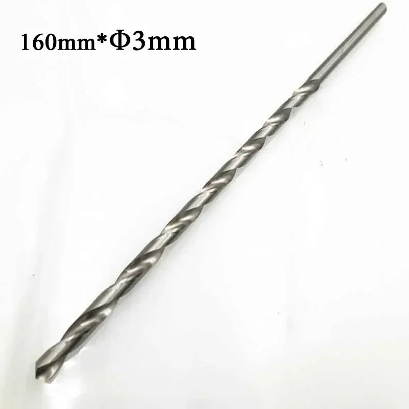 Extra Long HSS Twist Drill Bit Set 2–6mm | 160–300mm HSS Twist Drill Bit Axl 3MM 160MM China Mainland