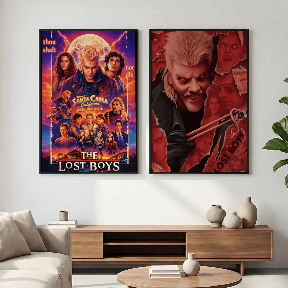 The Lost Boys Movie Poster – HD Art Wall Decor Print Movie Wall Poster Axl