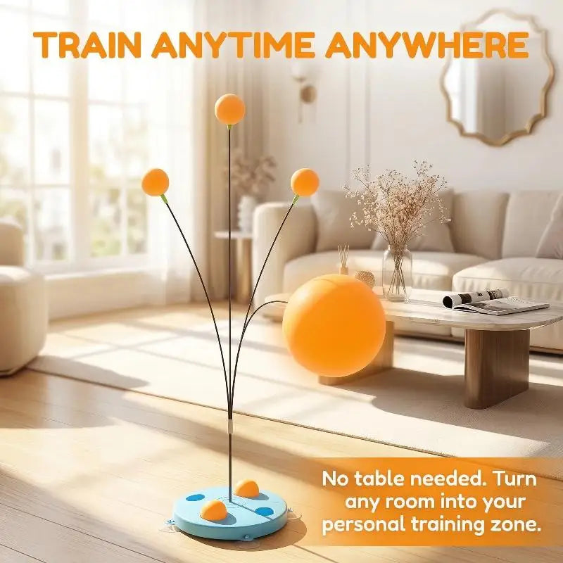 Adjustable Table Tennis Practice Trainer – Solo Ping Pong Tool Ping Pong Trainer Axl