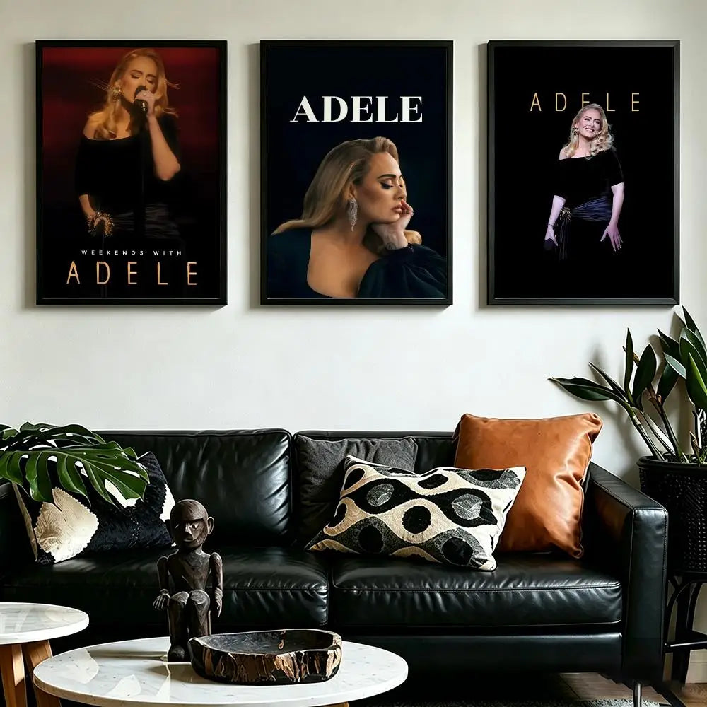 Adele HD Art Poster – Waterproof Sticky Wall Decor Wall Art Poster Axl