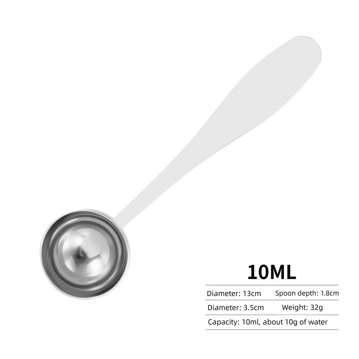 Stainless Steel Gram Measuring Spoons – 1g 3g 5g 10g Scoop Set Measuring Spoon Set Axl 10ml 5g