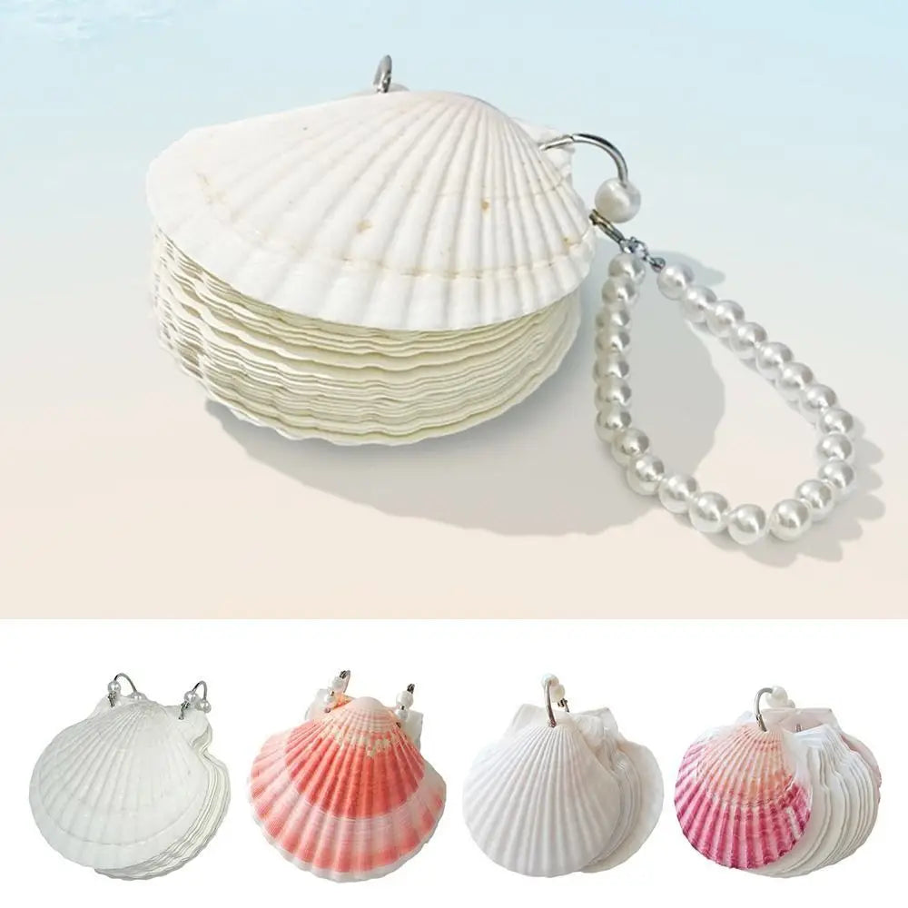 Natural Seashell Notebook – Loose-Leaf Blank Notepad for Students Novelty Notebook Axl