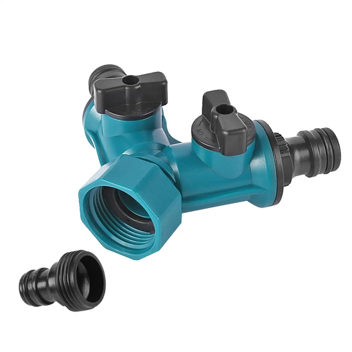 Y-Shape Garden Hose Splitter – 3-Way Water Pipe Connector Hose Splitter Connector Axl