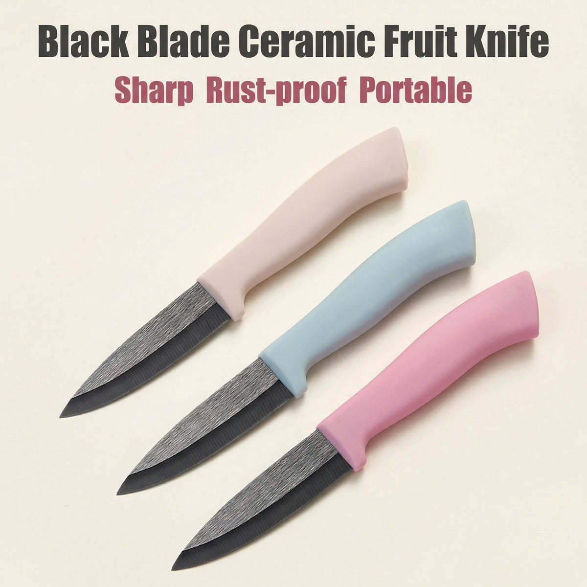 4-Inch Ceramic Paring Knife – Rust-Free Fruit & Baby Food Knife Ceramic Paring Knife Axl