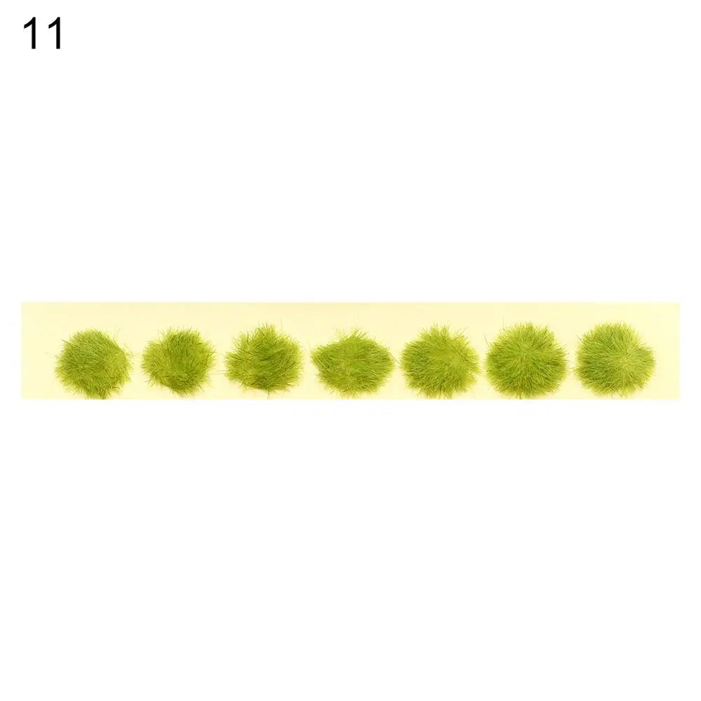 Miniature Grass Tufts & Flower Clusters – Wargame Terrain Decor Miniature Scenery Tufts Axl 11