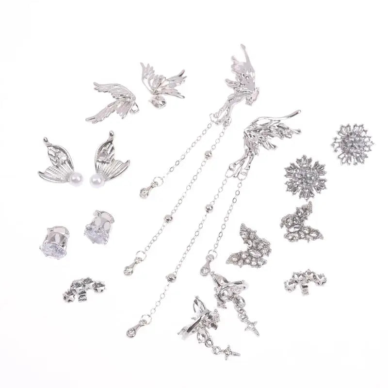 Rhinestone Earbud Decoration Clips – DIY Headphone Charms Headphone Charm Clips Axl
