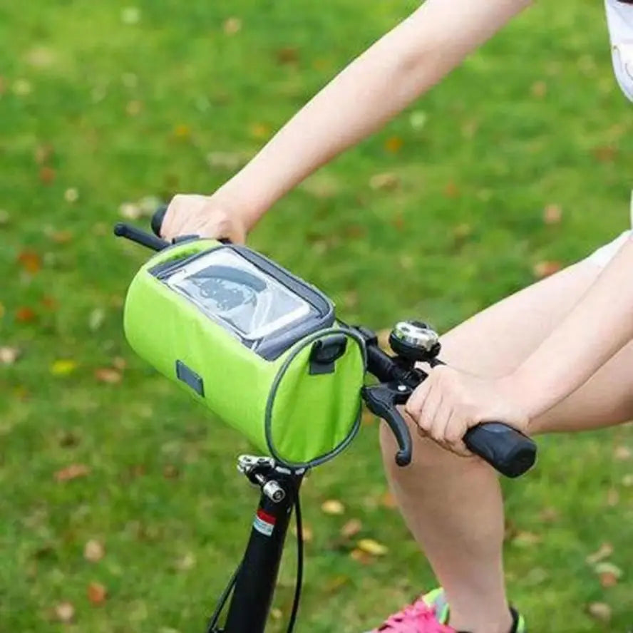 Waterproof Bicycle Handlebar Frame Bag – Front Pack with Window Bicycle Handlebar Bag Axl