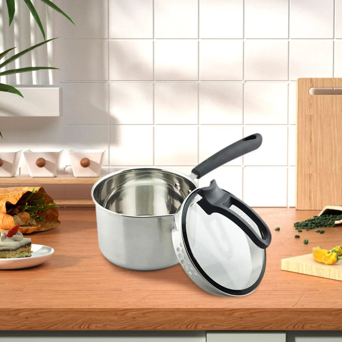Detachable Frying Pan Handle – Heat-Resistant Pot Gripper Cookware Handle Axl