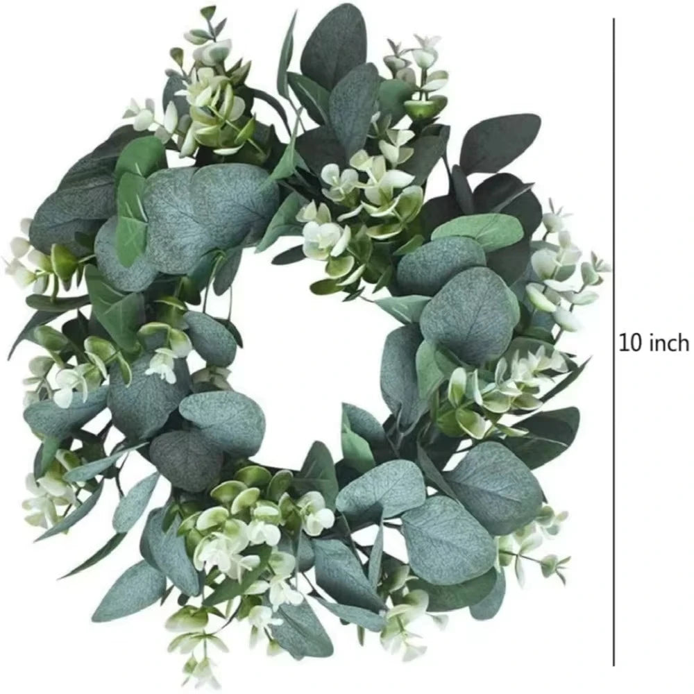 Artificial Eucalyptus Wreath – Wedding & Home Wall Decor Artificial Wreath Axl