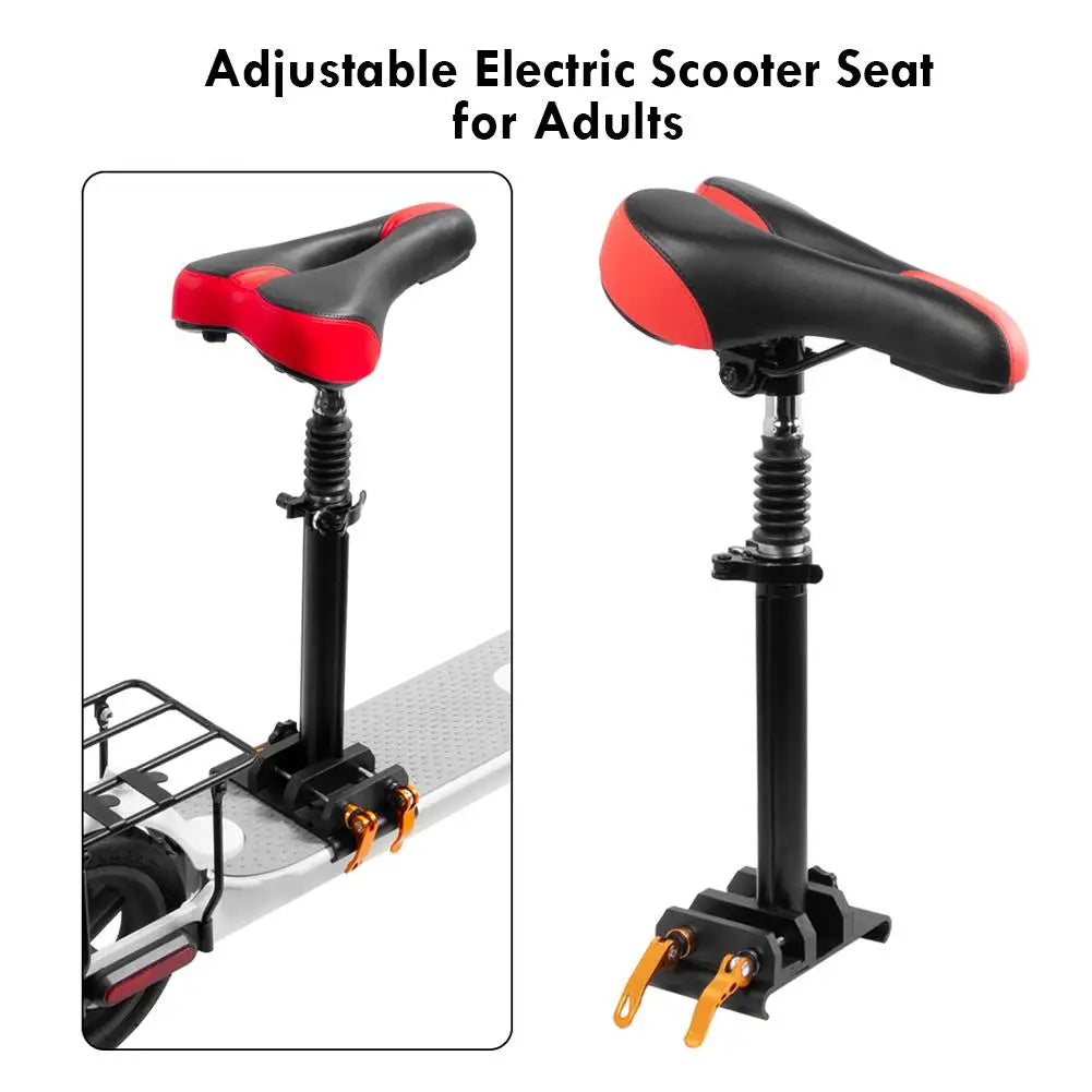 Adjustable Electric Scooter Seat & Saddle – Quick Release Cushion Scooter Seat Axl