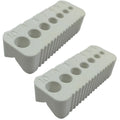 Self-Centering Doweling Jig Drill Guide Set 4–10mm (2 Pack) Woodworking Drill Guide Axl White China Mainland