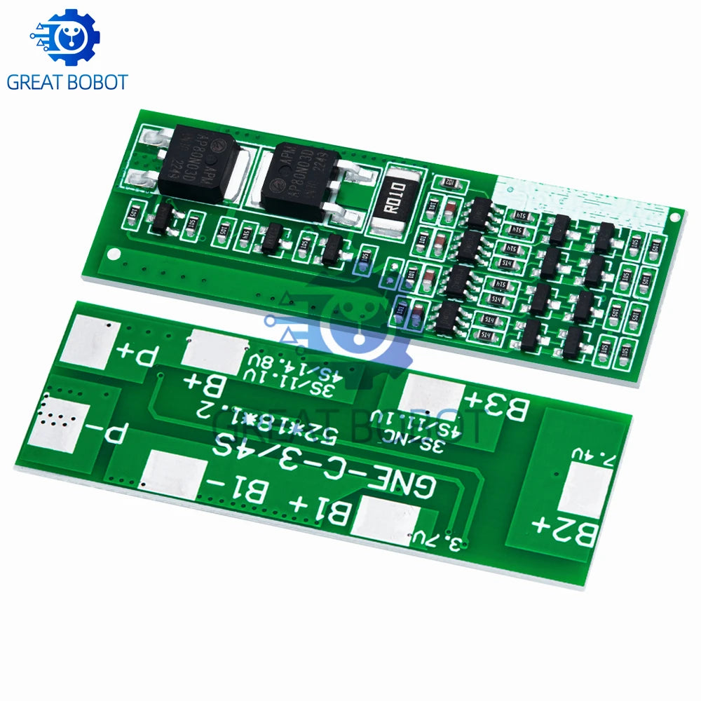 4S 8A BMS Li-ion Battery Protection Board – 14.8V Charger Module BMS Protection Board Axl