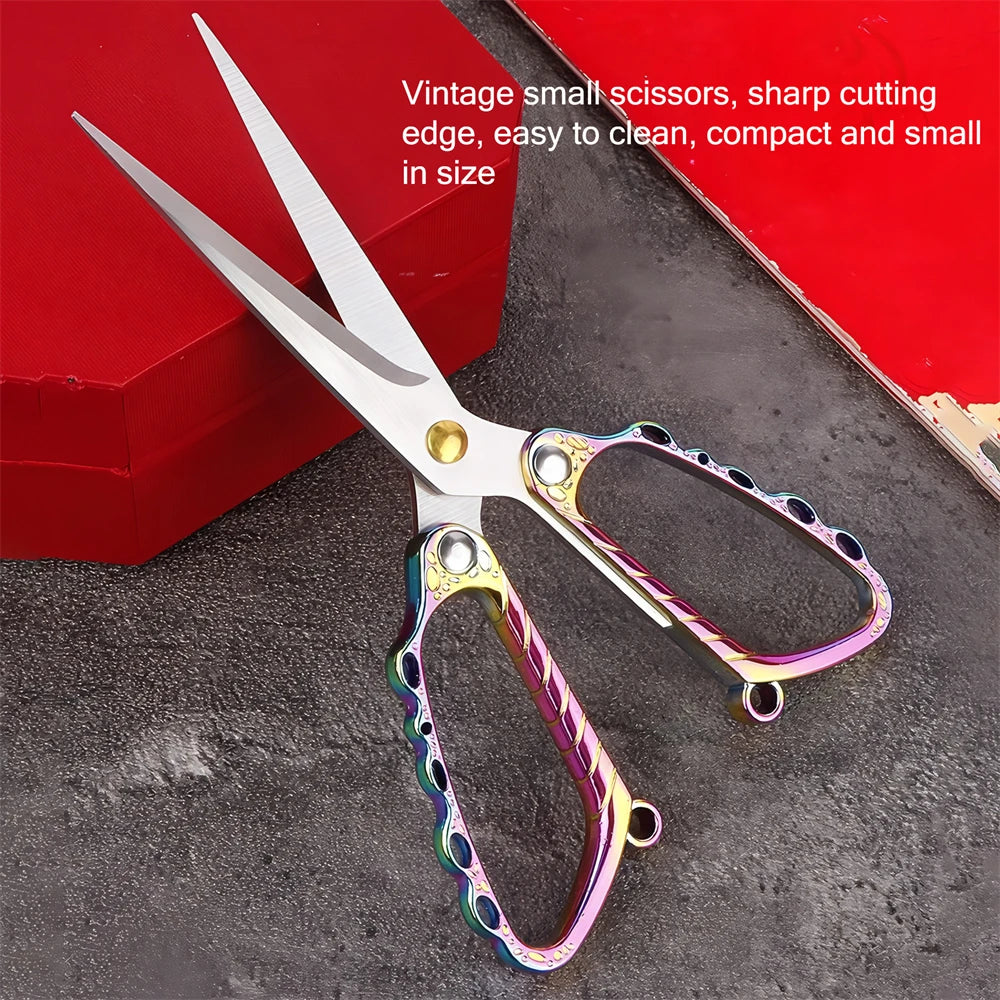 Retro Vintage Embroidery Scissors – Cross-Stitch Crafting Tool Embroidery Scissors Axl