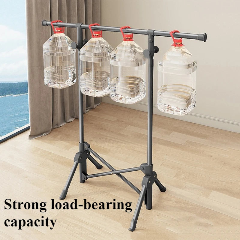 Folding Clothes Drying Rack – Portable Balcony Laundry Stand Clothes Drying Rack Axl