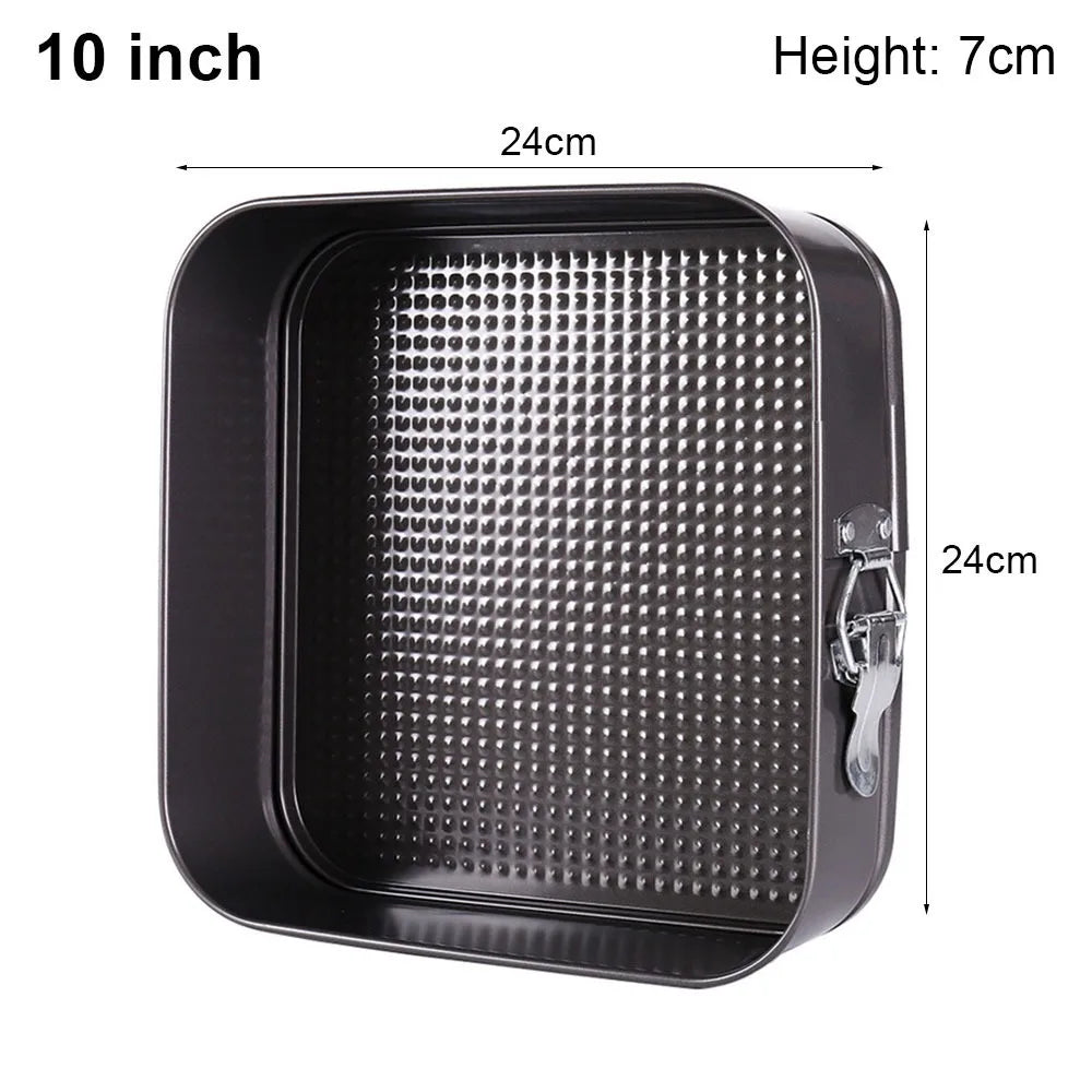 Carbon Steel Non-Stick Springform Cake Pan 7–12 Inch Springform Cake Pan Axl 10 inch
