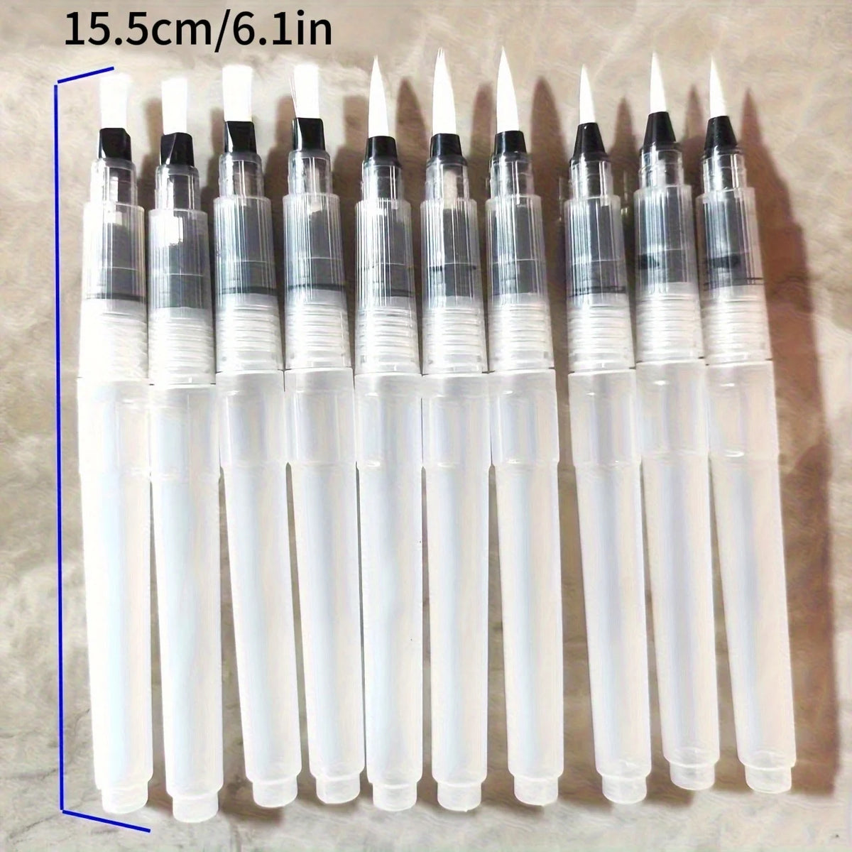 6-Pack Soft Bristle Watercolor Brush Pens – Art & Calligraphy Watercolor Brush Pens Axl