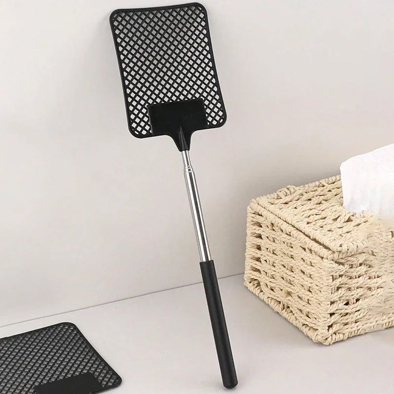 Retractable Fly Swatter – Telescopic Stainless Steel Handle Fly Swatter Axl