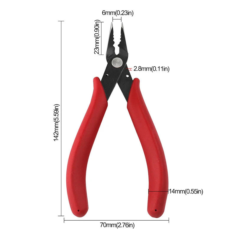 Jewelry Crimping Pliers – Jump Ring & Split Ring DIY Tool Jewelry Making Pliers Axl one size