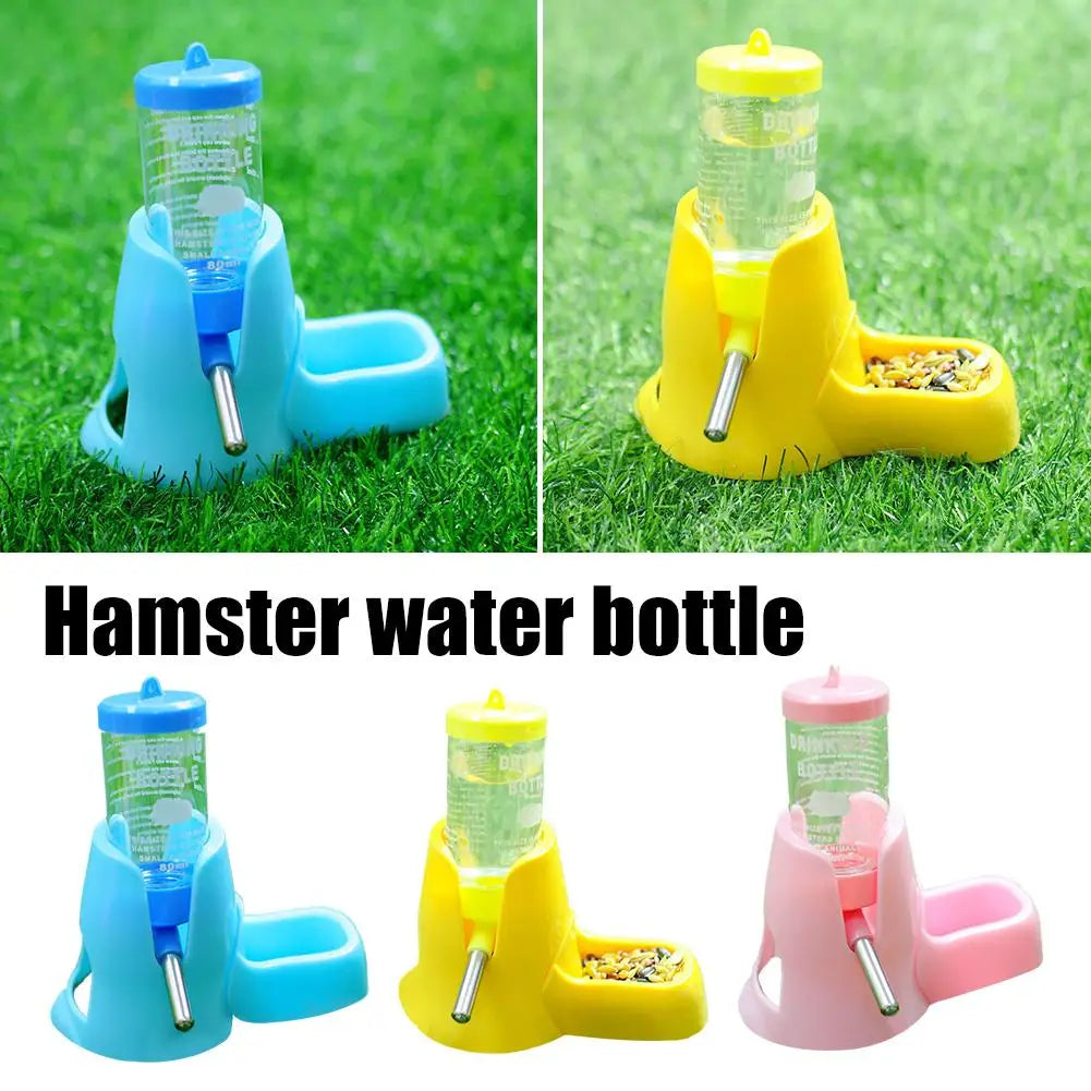 80ml Hamster Water Bottle Dispenser – Drip-Free & Detachable Pet Water Dispenser Axl