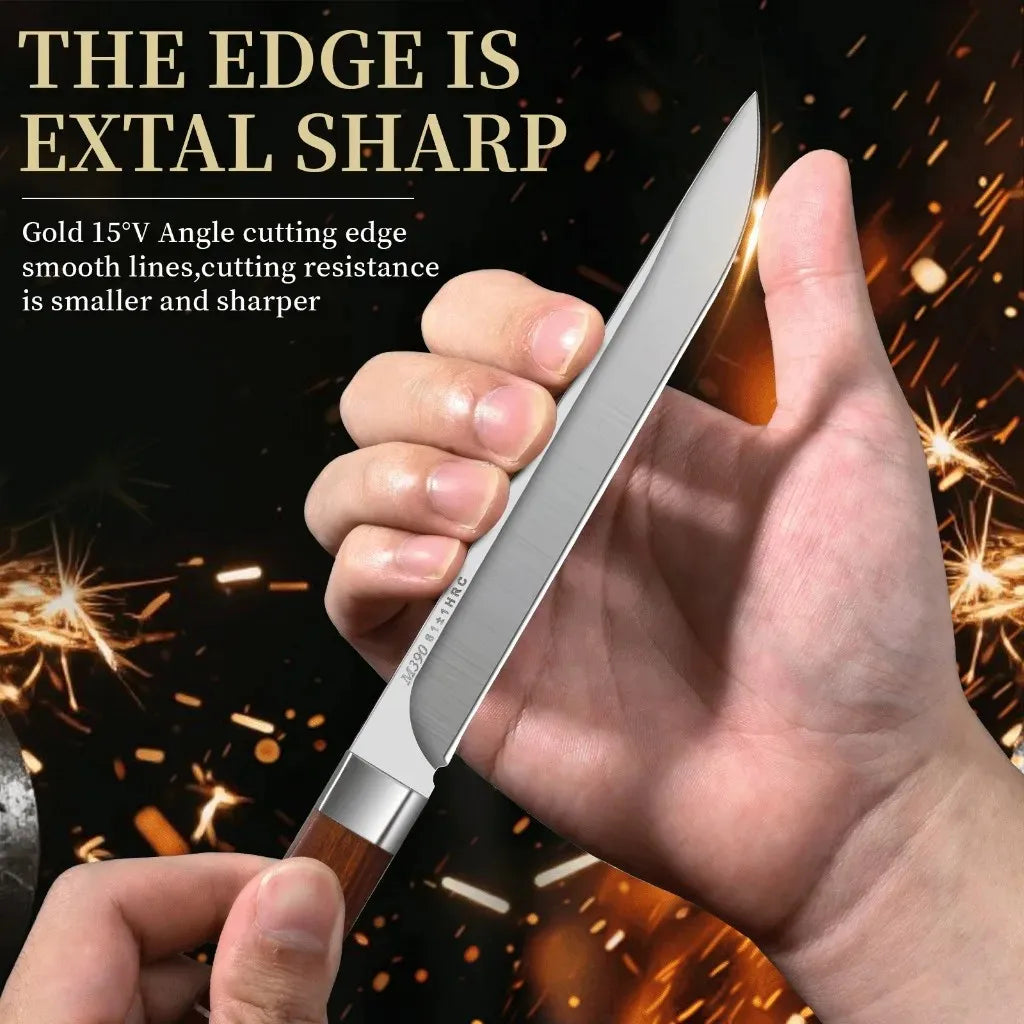 Japanese Kitchen Knife Set – Stainless Steel Fruit & Boning Knife Kitchen Knife Set Axl