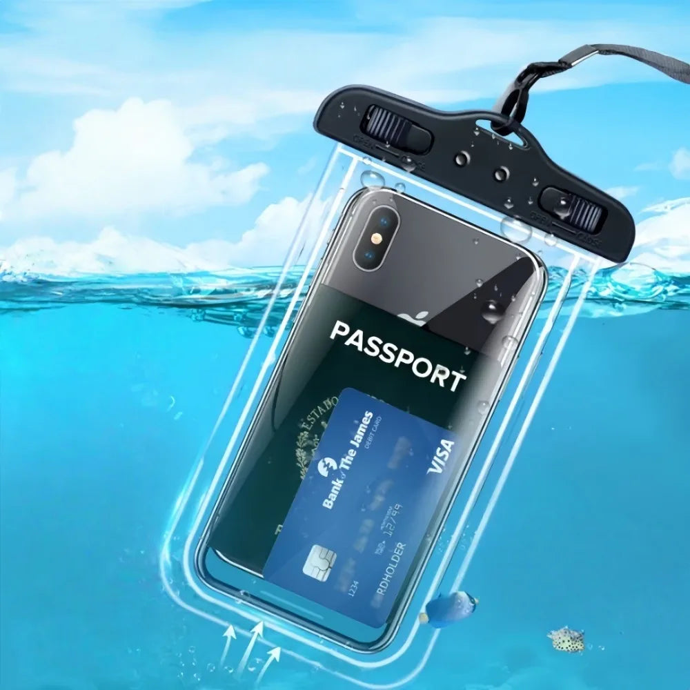 Airbag Waterproof Phone Pouch | Touch Screen Floating Strap Waterproof Phone Pouch Axl