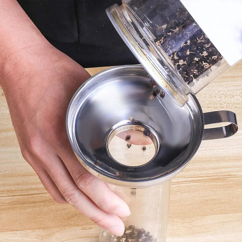 Stainless Steel Canning Funnel Set & Jar Lifter – 4/6 Pcs Canning Funnel Set Axl